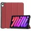 Планшетный чехол для iPad mini 6 (2021) (красно-коричневый)