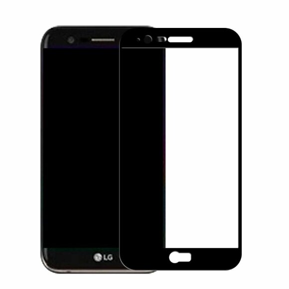 Защитное стекло 3D для LG Stylus 3 M400DY (черный)