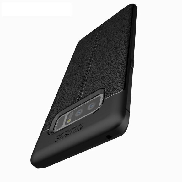 Чехол-накладка Litchi Grain для Samsung Galaxy Note 8 (черный) Чехол-накладка Litchi Grain для Samsung Galaxy Note 8 (черный)