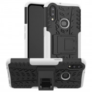 Чехол Hybrid Armor для Samsung Galaxy A10s (черный + белый) Чехол Hybrid Armor для Samsung Galaxy A10s (черный + белый)