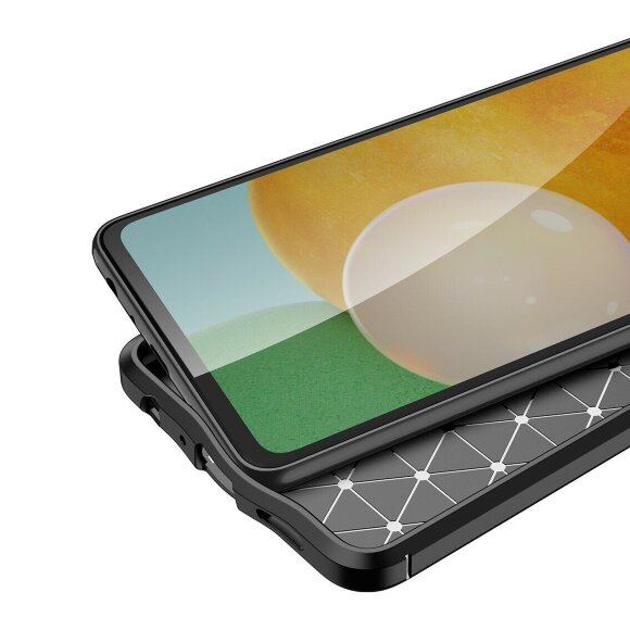 Чехол-накладка Litchi Grain для Samsung Galaxy A23 4G (черный) Чехол-накладка Litchi Grain для Samsung Galaxy A23 4G (черный)