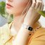 Кожаный ремешок для Xiaomi Smart Band 7 (белый)