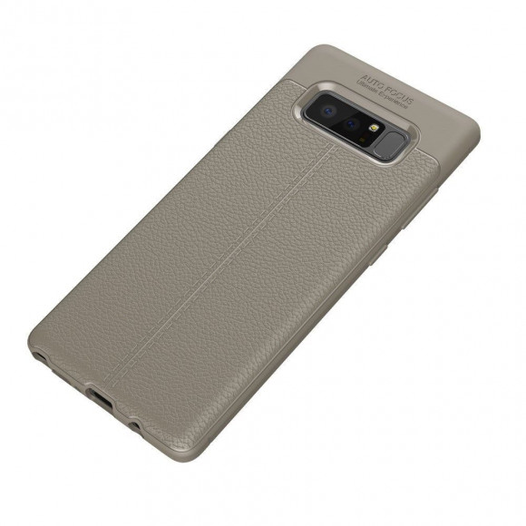 Чехол-накладка Litchi Grain для Samsung Galaxy Note 8 (серый) Чехол-накладка Litchi Grain для Samsung Galaxy Note 8 (серый)
