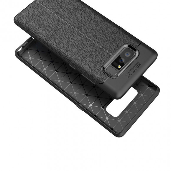 Чехол-накладка Litchi Grain для Samsung Galaxy Note 8 (серый) Чехол-накладка Litchi Grain для Samsung Galaxy Note 8 (серый)