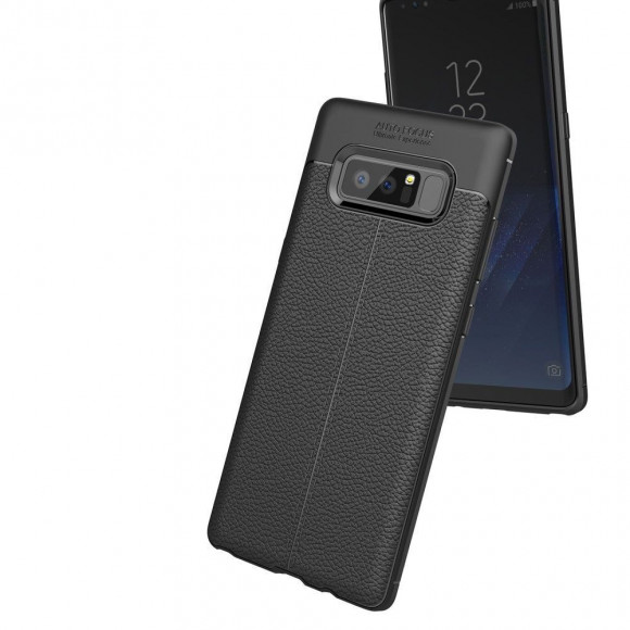 Чехол-накладка Litchi Grain для Samsung Galaxy Note 8 (серый) Чехол-накладка Litchi Grain для Samsung Galaxy Note 8 (серый)