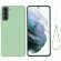 Силиконовый чехол Mobile Shell для Samsung Galaxy S22 (зеленый)