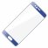 Защитное стекло 3D для Huawei P10 (голубой)