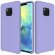 Силиконовый чехол Mobile Shell для Huawei Mate 20 Pro (фиолетовый)