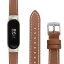 Кожаный ремешок для Xiaomi Smart Band 7 (коричневый)