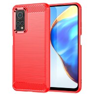 Чехол-накладка Carbon Fibre для Xiaomi Mi 10T 5G / Mi 10T Pro 5G / Redmi K30S (красный) Чехол-накладка Carbon Fibre для Xiaomi Mi 10T 5G / Mi 10T Pro 5G / Redmi K30S (красный)