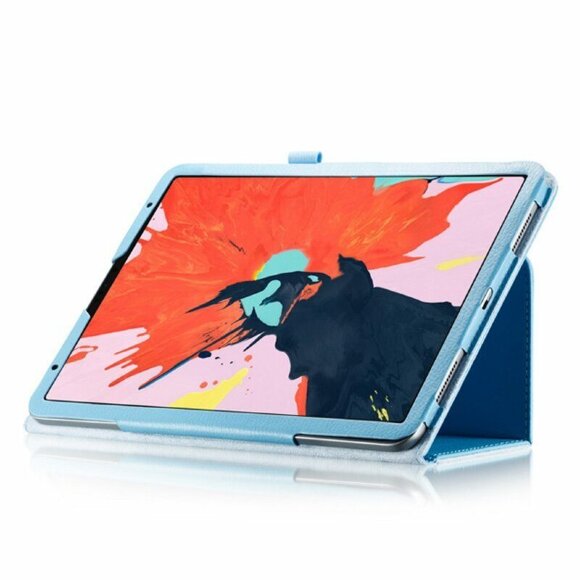 Чехол для Apple iPad Pro 12.9 (Серия - 2018 года)  (голубой) Чехол для Apple iPad Pro 12.9 (Серия - 2018 года)  (голубой)