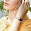 Кожаный ремешок для Xiaomi Smart Band 7 (розовый)
