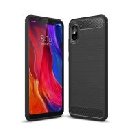 Чехол-накладка Carbon Fibre для Xiaomi Mi 8 Pro / Mi 8 Explorer Edition (черный) Чехол-накладка Carbon Fibre для Xiaomi Mi 8 Pro / Mi 8 Explorer Edition (черный)