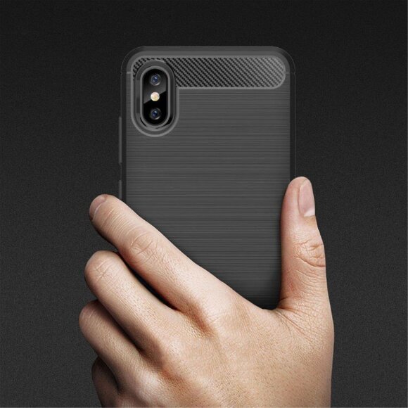 Чехол-накладка Carbon Fibre для Xiaomi Mi 8 Pro / Mi 8 Explorer Edition (черный) Чехол-накладка Carbon Fibre для Xiaomi Mi 8 Pro / Mi 8 Explorer Edition (черный)
