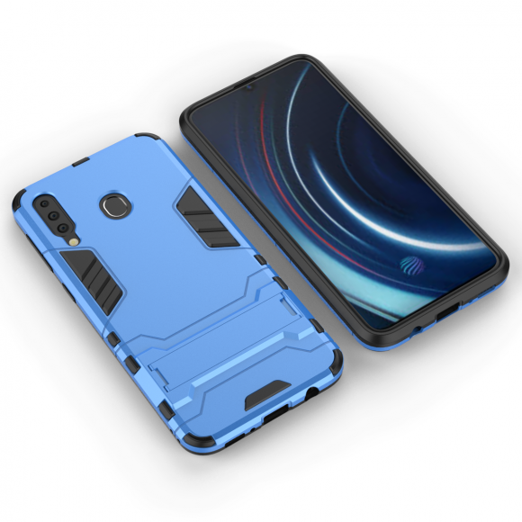 Чехол Duty Armor для Samsung Galaxy M30 / Galaxy A40s (голубой)