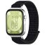 Нейлоновый ремешок для Huawei Watch Fit 3 (черный с белой прострочкой)