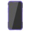 Чехол Hybrid Armor для iPhone 12 Pro Max (черный + фиолетовый)