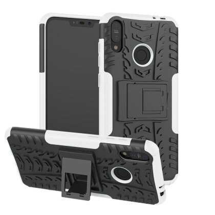 Чехол Hybrid Armor для ASUS Zenfone Max (M2) ZB633KL (черный + белый)