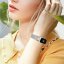 Кожаный ремешок для Xiaomi Smart Band 7 (серый)