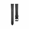 Кожаный ремешок для HUAWEI Band 8, HUAWEI Band 9 (черный)