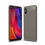 Чехол-накладка Carbon Fibre для Xiaomi Mi 8 Pro / Mi 8 Explorer Edition (серый) Чехол-накладка Carbon Fibre для Xiaomi Mi 8 Pro / Mi 8 Explorer Edition (серый)