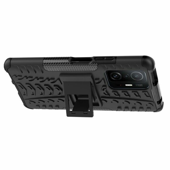 Чехол Hybrid Armor для Xiaomi 11T / Xiaomi 11T Pro (черный)