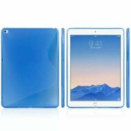 Чехол из мягкого пластика для iPad Air 2 (голубой) Чехол из мягкого пластика для iPad Air 2 (голубой)