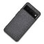 Чехол с тканевой текстурой PC+TPU для Google Pixel 6a (серый)