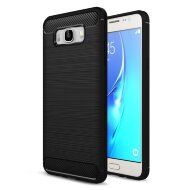 Чехол-накладка Carbon Fibre для Samsung Galaxy J7 (2016) SM-J710F (черный) Чехол-накладка Carbon Fibre для Samsung Galaxy J7 (2016) SM-J710F (черный)