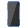 Чехол Hybrid Armor для Xiaomi Redmi 9C (черный + голубой)