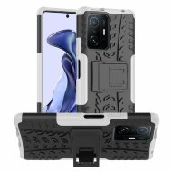 Чехол Hybrid Armor для Xiaomi 11T / Xiaomi 11T Pro (черный + белый) Чехол Hybrid Armor для Xiaomi 11T / Xiaomi 11T Pro (черный + белый)