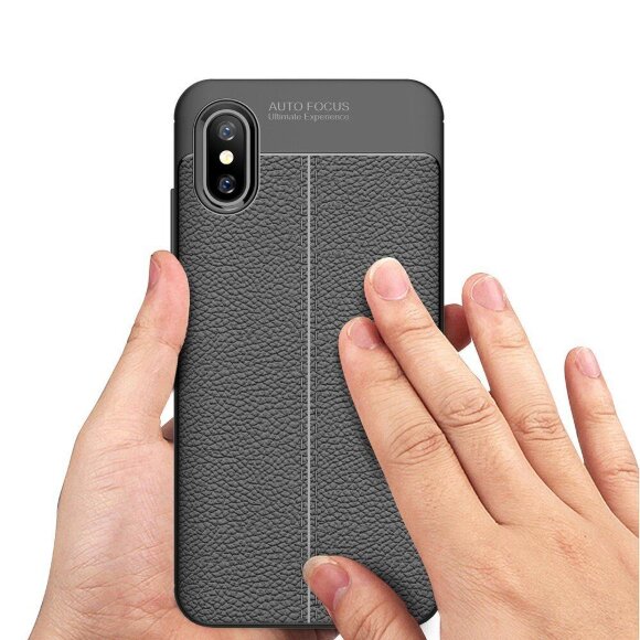 Чехол-накладка Litchi Grain для Xiaomi Mi 8 Pro / Mi 8 Explorer Edition (черный) Чехол-накладка Litchi Grain для Xiaomi Mi 8 Pro / Mi 8 Explorer Edition (черный)