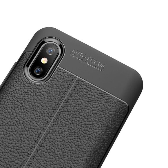 Чехол-накладка Litchi Grain для Xiaomi Mi 8 Pro / Mi 8 Explorer Edition (черный) Чехол-накладка Litchi Grain для Xiaomi Mi 8 Pro / Mi 8 Explorer Edition (черный)