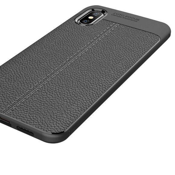 Чехол-накладка Litchi Grain для Xiaomi Mi 8 Pro / Mi 8 Explorer Edition (черный) Чехол-накладка Litchi Grain для Xiaomi Mi 8 Pro / Mi 8 Explorer Edition (черный)