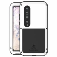 Гибридный чехол LOVE MEI для Xiaomi Mi 10 Pro (белый) Гибридный чехол LOVE MEI для Xiaomi Mi 10 Pro (белый)