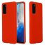 Силиконовый чехол Mobile Shell для Samsung Galaxy S20+ (Plus) (красный)