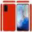 Силиконовый чехол Mobile Shell для Samsung Galaxy S20+ (Plus) (красный)