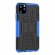 Чехол Hybrid Armor для iPhone 11 Pro Max (черный + голубой)