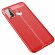 Чехол-накладка Litchi Grain для Huawei P smart 2020 (красный)