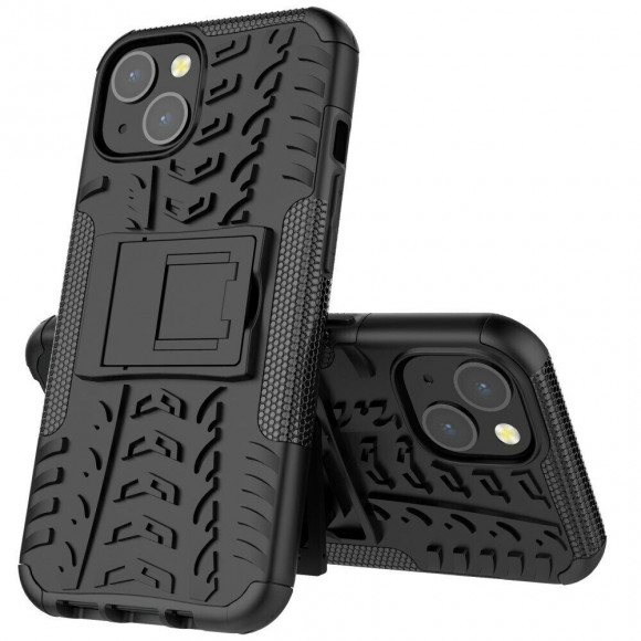 Чехол Hybrid Armor для iPhone 13 (черный)
