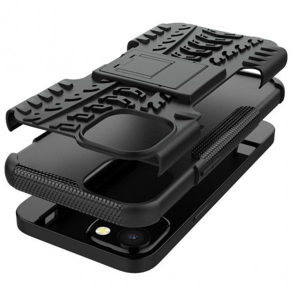 Чехол Hybrid Armor для iPhone 13 (черный)