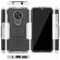 Чехол Hybrid Armor для Nokia 7.2 / Nokia 6.2 (черный + белый)