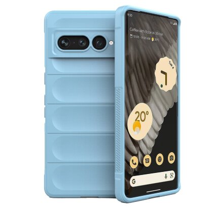Чехол Magic Shield для Google Pixel 7 Pro (голубой)