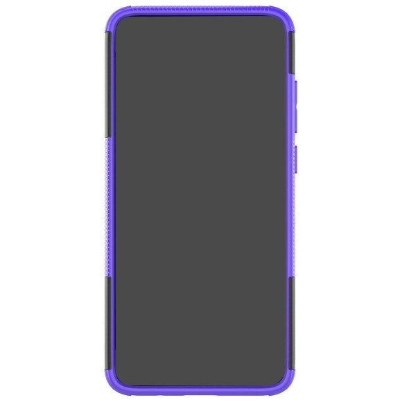 Чехол Hybrid Armor для Xiaomi Redmi Note 8 Pro (черный + фиолетовый)