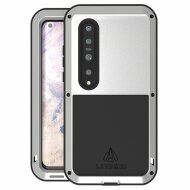 Гибридный чехол LOVE MEI для Xiaomi Mi 10 Pro (серебряный) Гибридный чехол LOVE MEI для Xiaomi Mi 10 Pro (серебряный)