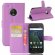 Чехол с визитницей для Motorola Moto G5 Plus (фиолетовый)
