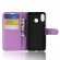 Чехол с визитницей для Asus ZenFone Max (M1) ZB555KL (фиолетовый)