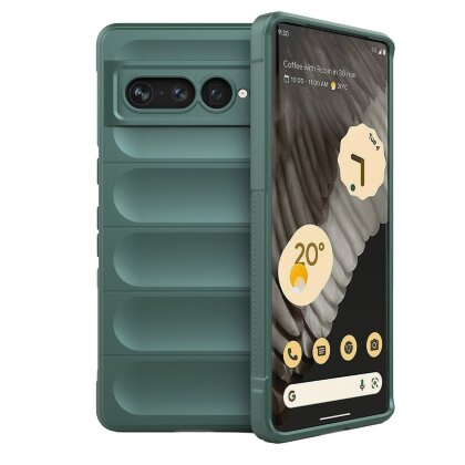 Чехол Magic Shield для Google Pixel 7 Pro (темно-зеленый)