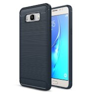Чехол-накладка Carbon Fibre для Samsung Galaxy J7 (2016) SM-J710F (темно-синий) Чехол-накладка Carbon Fibre для Samsung Galaxy J7 (2016) SM-J710F (темно-синий)