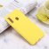 Силиконовый чехол Mobile Shell для Samsung Galaxy A10s (желтый)